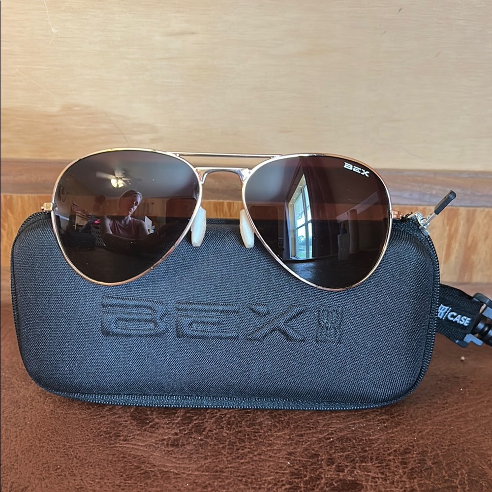 Gold Aviator Glasses Accessories